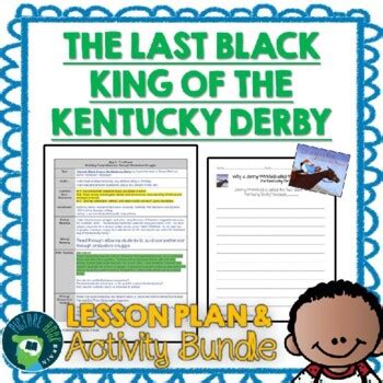 kentucky derby lesson plans.